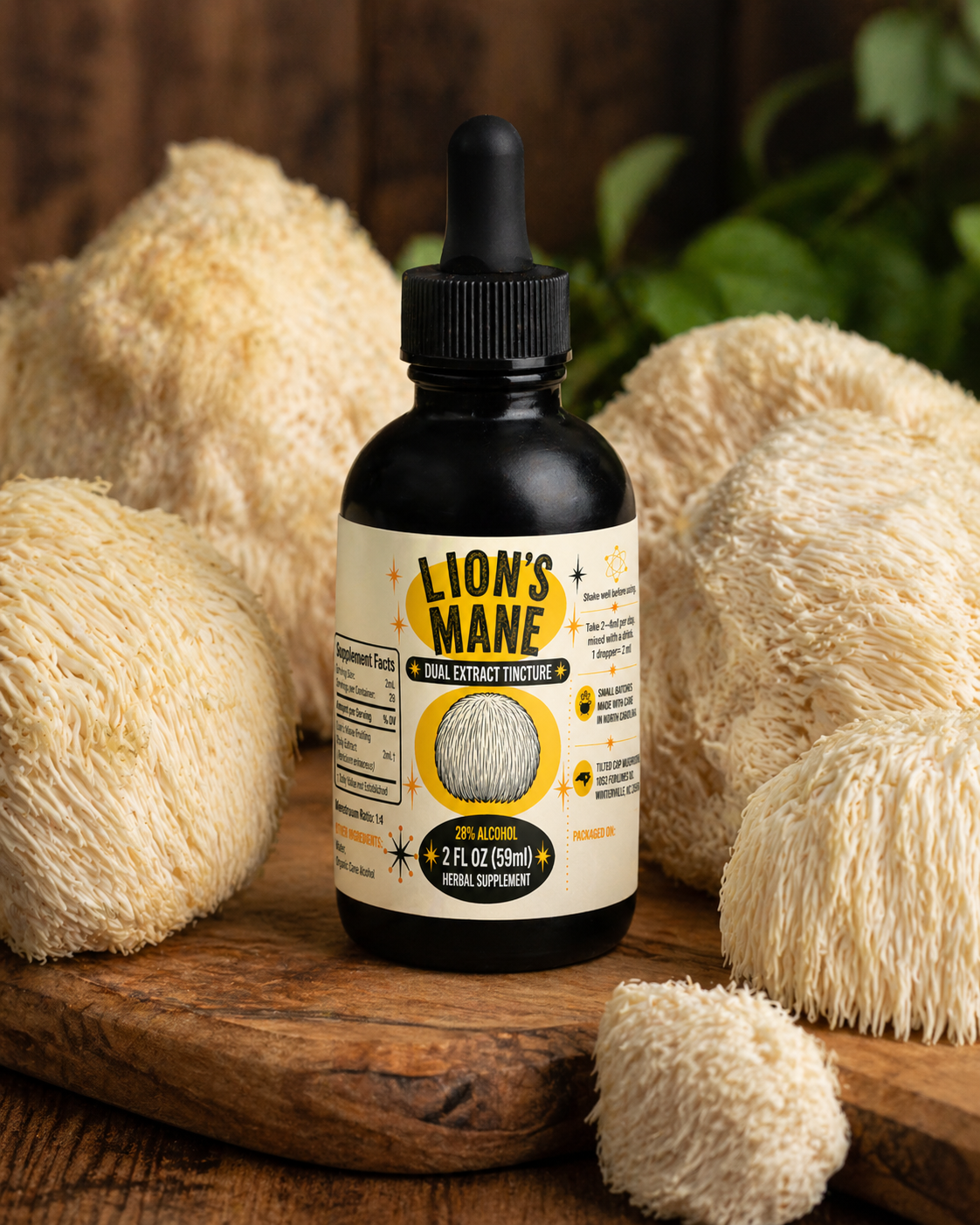 Lion's Mane Dual Extract Tincture