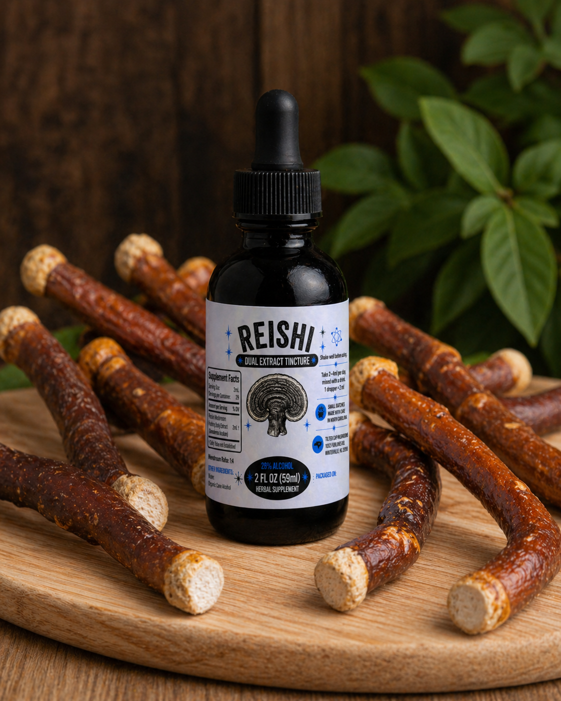 Reishi Dual Extract Tincture