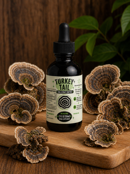 Turkey Tail Dual Extract Tincture