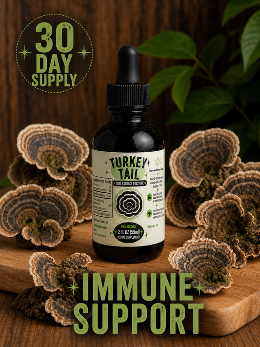 Turkey Tail Dual Extract Tincture