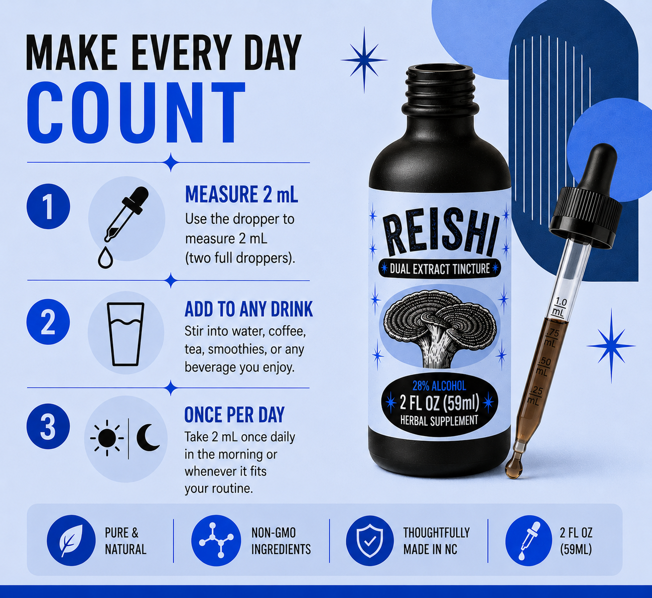 Reishi Dual Extract Tincture